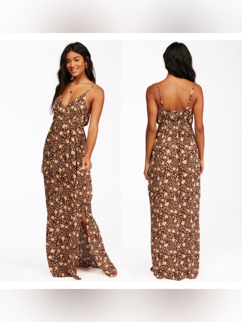 Billabong Sunbeams Maxi Dress Large